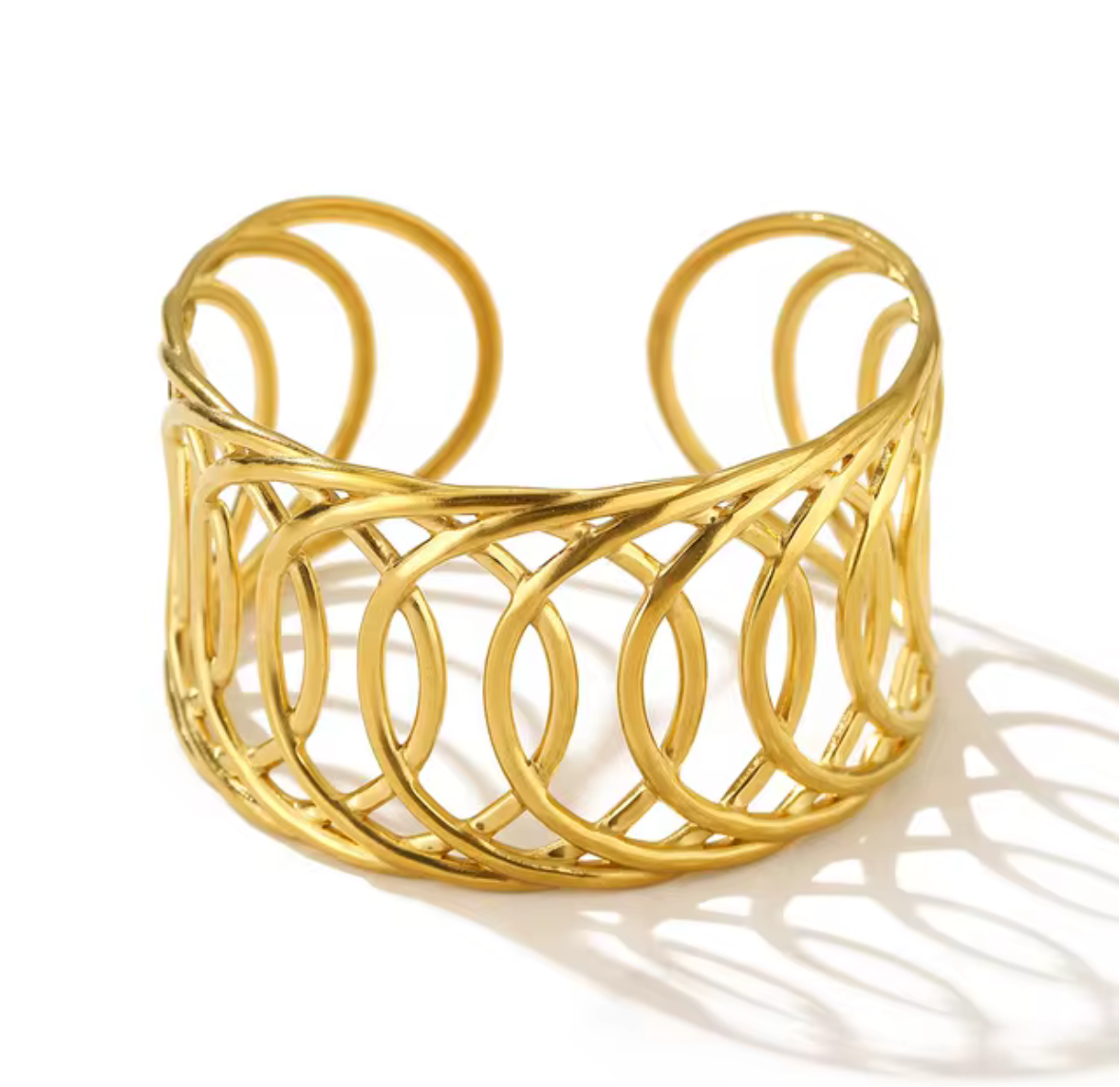 Rozasa wrist cuff-18k