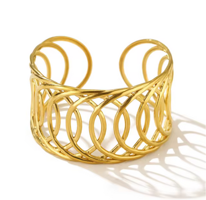 Rozasa wrist cuff-18k