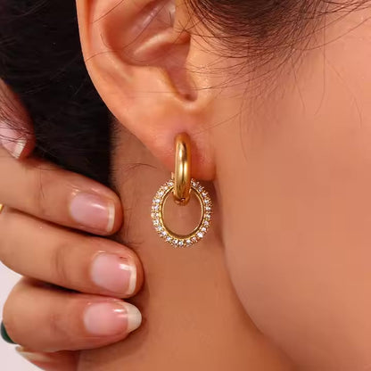 Lyra Twin Hoops