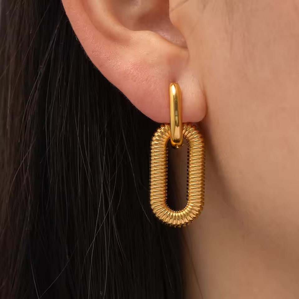 2 in 1 Nora earrings-18k