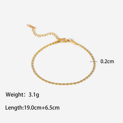 Diana rope anklet