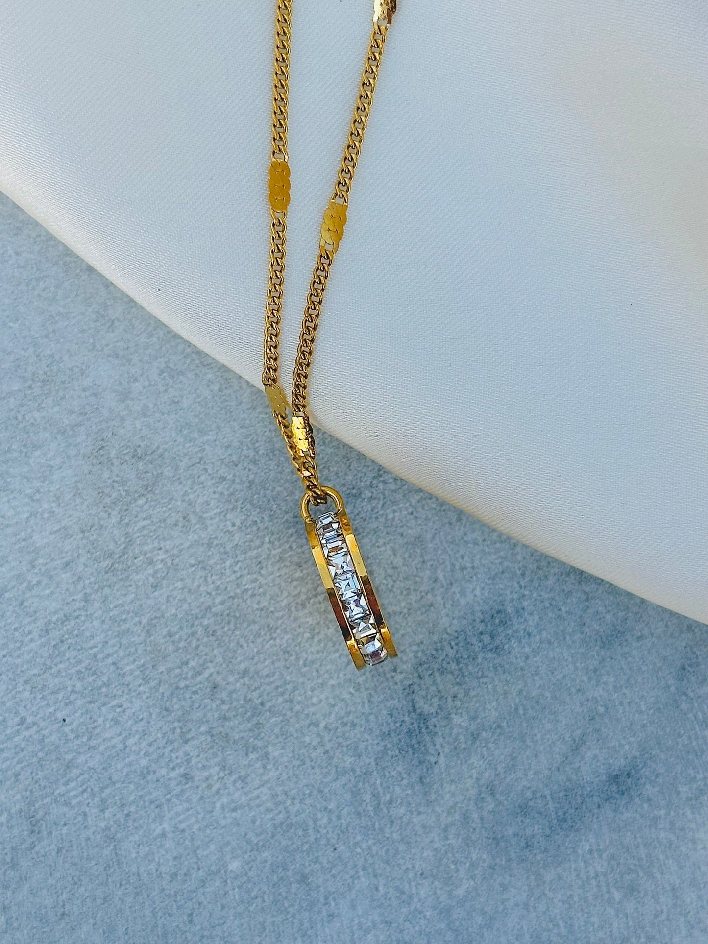 Cartier engraved exclusive necklace