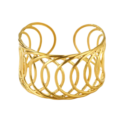 Rozasa wrist cuff-18k