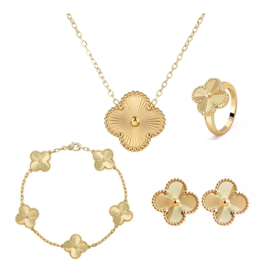 Lustre clover set