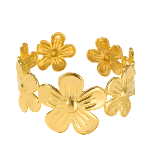 Garland wrist cuff-18k