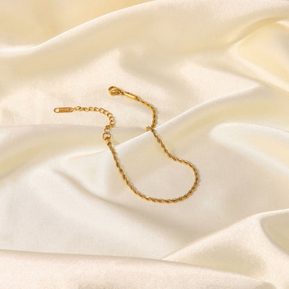 Diana rope anklet