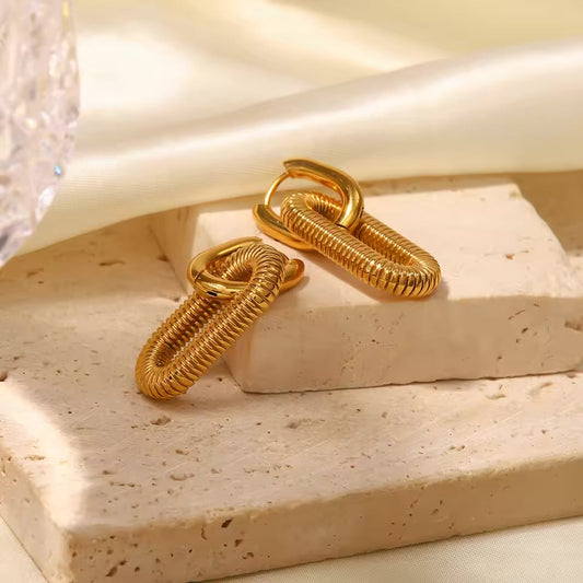 2 in 1 Nora earrings-18k