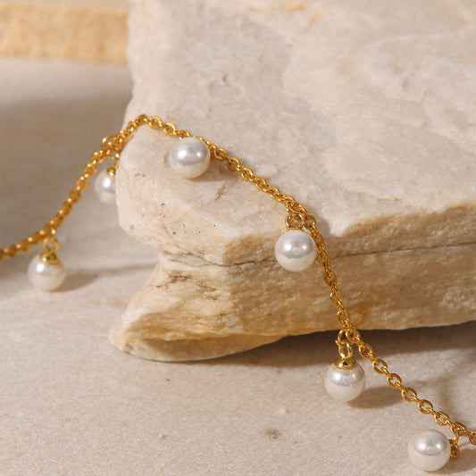 Pearly anklet