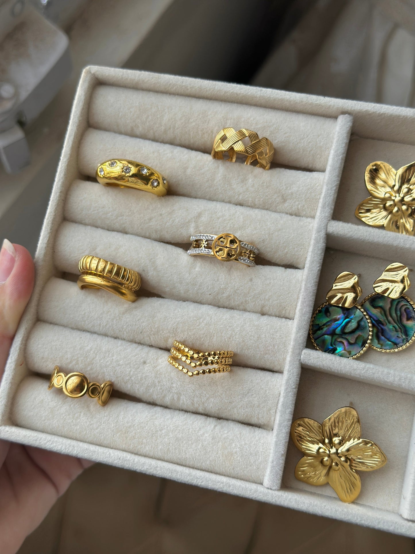 Glam Ring-18k