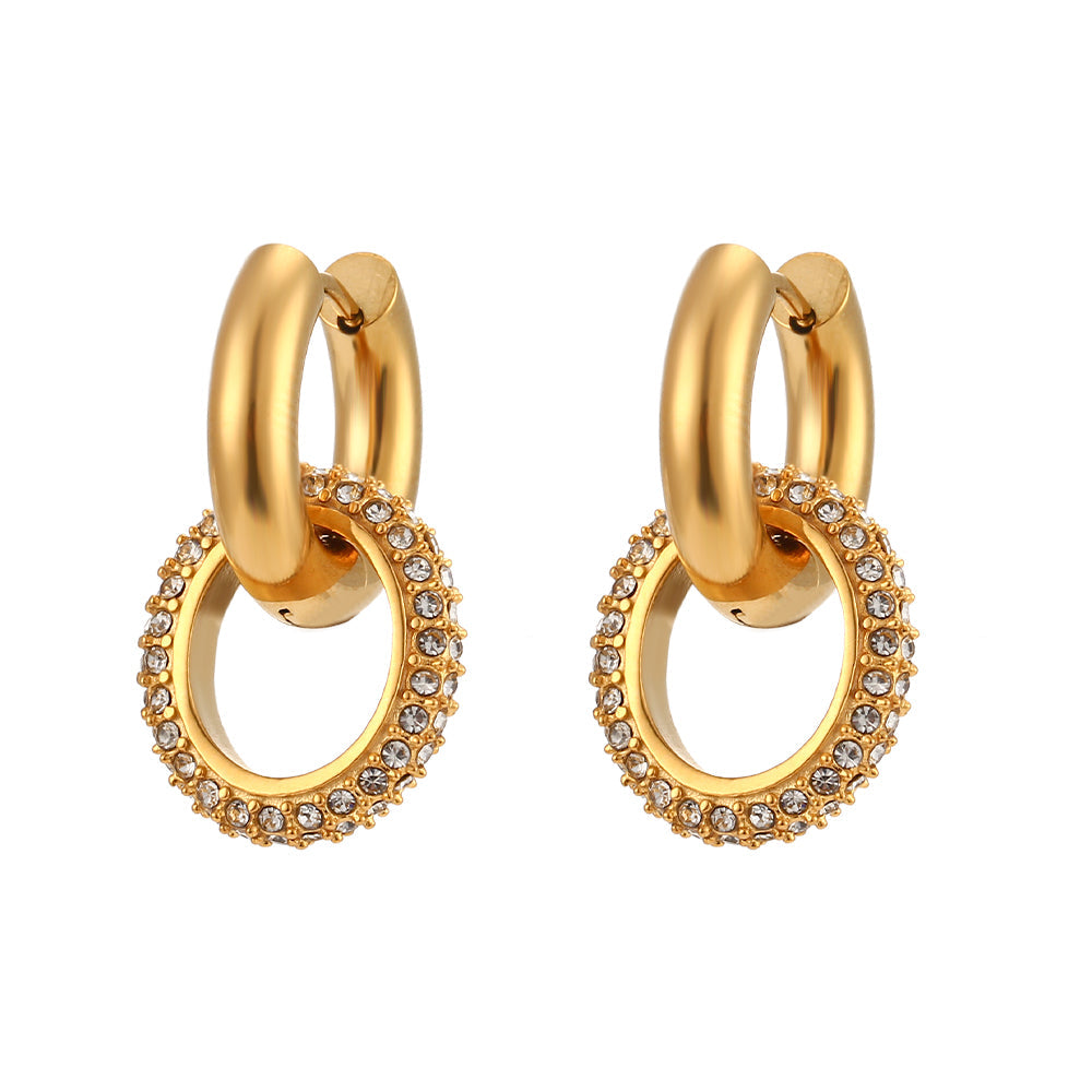 Lyra Twin Hoops