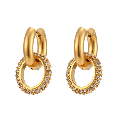 Lyra Twin Hoops