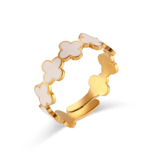 White Aura Ring